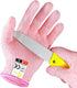 Evridwear Cut Resistant Gloves for Kids 4-6 Years, Level 5 Protection for Cooking, Whittling, Gardening