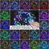 66ft 200 8 HOME LIGHTING Christmas Decorative Mini Lights, LED RGB Changing Functional Green Wire Fairy Halloween