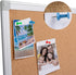Board2by Cork Board Bulletin Board 20 x 30 Inches, Silver Aluminium Framed Large Notice Pin Board