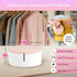 M300 Portable Thermal Sticker Printer for Bluetooth Wireless Smart Phone Label Maker, Rechargeable Inkless, Pink Round