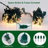 150 Count 29 120V Christmas Lights, FT Christmas Mini String Lights, Green Wire Fairy Light, UL Certified Connectable