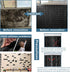 10 PCS Black 3D Wall Panels - 14.5 sq.feet Coverage, Self-Adhesive Waterproof Brick PE Foam Panels for Interior Wall