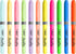Bic Highlighter Collection Box, Assorted Intense and Pastel Colors, Convenient Metal Gift Box, Pack of 15