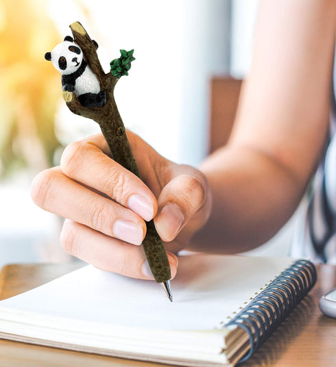 Planet Pens Panda Novelty Pen - Fun Ballpoint Pen for Kids and Adults, Colorful Wildlife Writing Instrument
