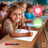 SCRIBBLEDO Small White Board Dry Erase Sheets, 9”x12” for Kids Teacher Class Manipulatives, 10 Sheets