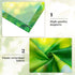 Pack 2 4 2 Hortsun of Fluorescent Light Covers x Feet Magnetic Ceiling Light Cover Room Supplies for Home Office(Green