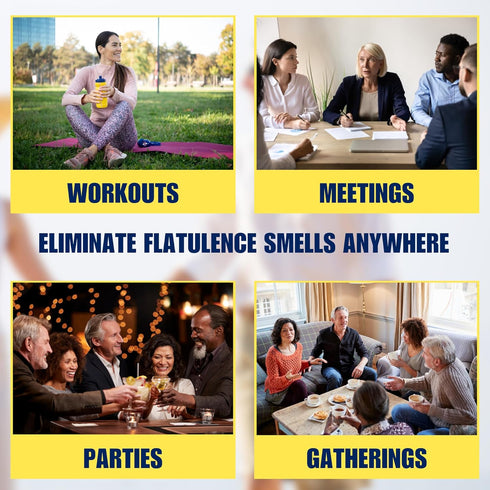 Activated Carbon Flatulence Odor Control Pads: Stop Embarrassing Gas Smell