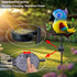 Parrot Solar Garden Lights Outdoor Waterproof, Christmas Metal Yard Decor Outdoor Solar Lights Decorative Stake