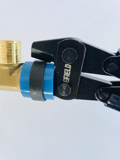 EFIELD Pex Ring Removal Tool, Removes 1/2"-1" Pex Copper Rings, Packaging: Carton Plastic