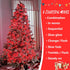 66ft 200 8 YEGUO LED String Lights Outdoor Waterproof, Red Christmas Lights Indoor, Twinkle Christmas Tree Lights Plug