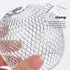 Set 2 2.75 2.75 3.93 Inch Cabilock Metal Lamp Shade of Open Design Silver Lampshades for Table and Floor Lamps Easy