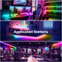 16.4 DAYBETTER Smart IC LED Strip Lights, BGRIC LED Lights for Bedroom, DIY Multiple Colors on One Line, App Control