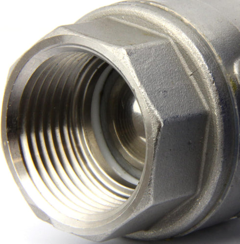 Motorized Ball Valve, 1/2" Stainless Steel Electrical Ball Valve, Full Port, 9-24V AC/DC Setup by U.S. Solid