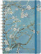 Ruled Notebook/Journal - Lined Spiral Journal with Premium Thick Paper, 8.5" X 6.4", Waterproof Hardcover for Office,
