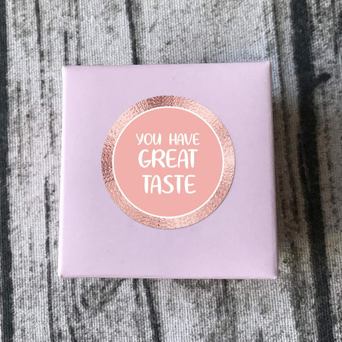 Happy Mail Small Business Stickers - 500 per Roll, 6 Chic Designs for Packages and Online Shop Owners