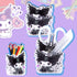 Roffatide Cute Kuromi Anime Desktop Desk Container, Ceramics Pen Holder, Mini Box for Makeup Brushes, Pencil Cup L