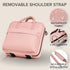 Sturdy 3 Ring Zipper Binder with Shoulder Strap, 2 Inch Zip Up Binder, Holds 500 Sheets, Durable Premium Fabrics