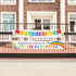 Blulu 2 Pieces Bienvenidos Sign Spanish Welcome Banner, Inspirational Poster for First Day of School Decor