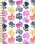 Cute A5 Spiral Journal Notebook, 60 Sheets College Ruled, Strong Twin-Wire Binding, Perfect for School Gifts, Colorful