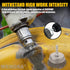 9 Pcs Wire Brush Wheel for Drill, 0.012 Coarse Carbon Steel Crimping Wire Brush for Rust Removal