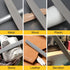 8'' Flat Hand Metal File, Ergonomic Rubberized Handle, High Carbon Steel for Trimming, Removing, Sharpening