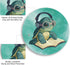 Cute Sea Turtle Mouse Pad, Round Mousepad for Desk, Funny Small Mouse Pads for Wireless Mouse Gaming Work Laptop, Mini