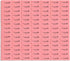 Blue Summit Supplies Pink Erasers Bulk - 100 Pack Classroom Erasers for Kids, School Supplies