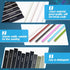 70 Pcs Sanding Sticks Polishing Sticks, Fine Sanding Twig Coded Abrasive for Plastic Models and Wood Sanding Tools