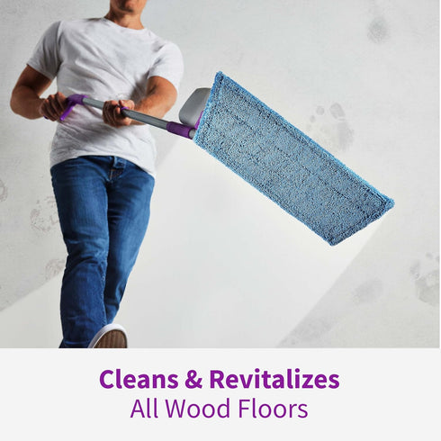 1 Rejuvenate Wood Floor Cleaner Refill, Gallon, Cleans and Protects All Sealed Hardwood Floors and Dries Fast for a