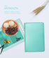 Mymazn Server Books for Waitress, Organizer Wallet for Restaurant Waitstaff, Guest Check Book Holder, Turquoise Green