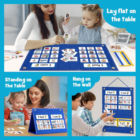 Kasfalci Feelings Chart, Social Emotional Learning Activities,Autism Learning Materials, ADHD Tools,Behavior