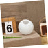 80mm Frosted Glass Globe Lampshade round Ivory Pendant Lamp Shade Replacement for Ceiling Fan Wall Sconce Light