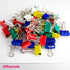 Officemate Small Binder Clips, Assorted Colors, 36 Clips per Tub (31028)