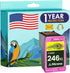Mirone Compatible Ink Cartridge Replacement for Canon 246 246xl for Pixma MG2522 Ink mx490 Printer (1c)