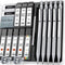 Four Candies Metal Mechanical Pencil Set, 3PCS 0.5, 0.7, 0.9MM & 2PCS 2MM Pencils with 420PCS Leads for Drawing (Silver)