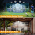 16.5ft Dimmable AEQ Solar Shed Light Outdoor Work Day/Night, Gazebo Lights Solar Hanging Lights for Porch Barn Chicken