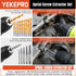 40 Set Set, Frozen, T15139 Pcs Bolt & Screw Extractor with Left Hand Cobalt Drill Bit Easy Out Broken Stripped Screw