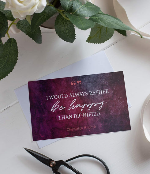 FOCUS AND ZEAL Note Cards About Powerful Women, Motivational Educational Card Set of 30, 3 x 5 Inch