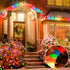 C7 Bulbs, 25 Pack Bulbs E12/C7 5 PASUTO Christmas Replacement Multicolor Ceramic Light for Christmas Outdoor Indoor