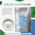 (8 226 Pure Salicylic Acid Powder DIY Cosmetics Salicylic Acid Ounce / Gram) Cosmetic and USP Grade