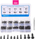 10 Kinds Small Multi-Purpose Phillips Head Micro Screws - Self-Tapping Electronic Screws Assortment Kit, Pack of 1000