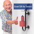 SAFETY+BEAUTY 3-in-1 Stainless Steel Double Toilet Paper Holder with Heavy Duty Grab Bar and Top Shelf for Wet Wipes