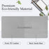 TOWWI PU Leather Desk Pad, Large 32” x 16” Waterproof Writing Mat, Multi-Color Non-Slip Mouse Pad with Suede Base (Gray)