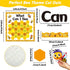Bee Bulletin Board Decorations - Bee Theme Cutouts Set with Honeycombs and Stickers for Birthday Party Decor