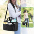 32/40 oz 3 Trunab Water Bottle Carrier with Drawstring Buckle, Cup Holder Bag with Detachable Divider, Cup Carrier