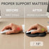 Mr. Pen - Mouse Pad with Wrist Support, Ergonomic Pad, Gel Gaming Support