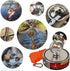 MUTUACTOR Neodymium Fishing Magnet, Double Sided 1100lbs Heavy Duty with 65Ft Rope and Waterproof Bag