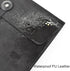 VANRA Vertical PU Leather Envelope File Folders, Expanding Document Holder for A4 Letter Size Paper, Black