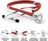 9-Piece Set ASA Techmed Medical Diagnostic Kit - Nursing Student Starter (Red)