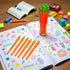 YuanHolumid 6Pcs 0.5mm Carrot Gel Pens, Orange School Company Writing Gel Pen, Creative Classic Cute Gel Pen to Write